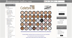 Desktop Screenshot of beauteocean-indien.com