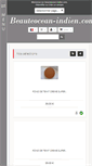 Mobile Screenshot of beauteocean-indien.com